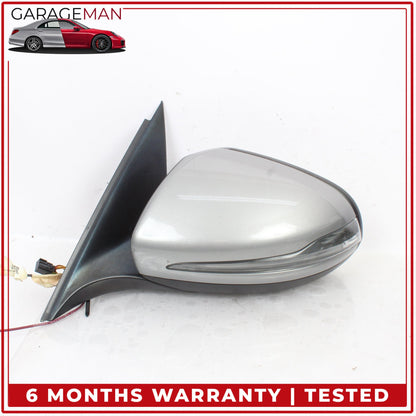 2015-2016 Mercedes W205 C300 Front Left Door Rear View Mirror w/ Blind Spot OEM