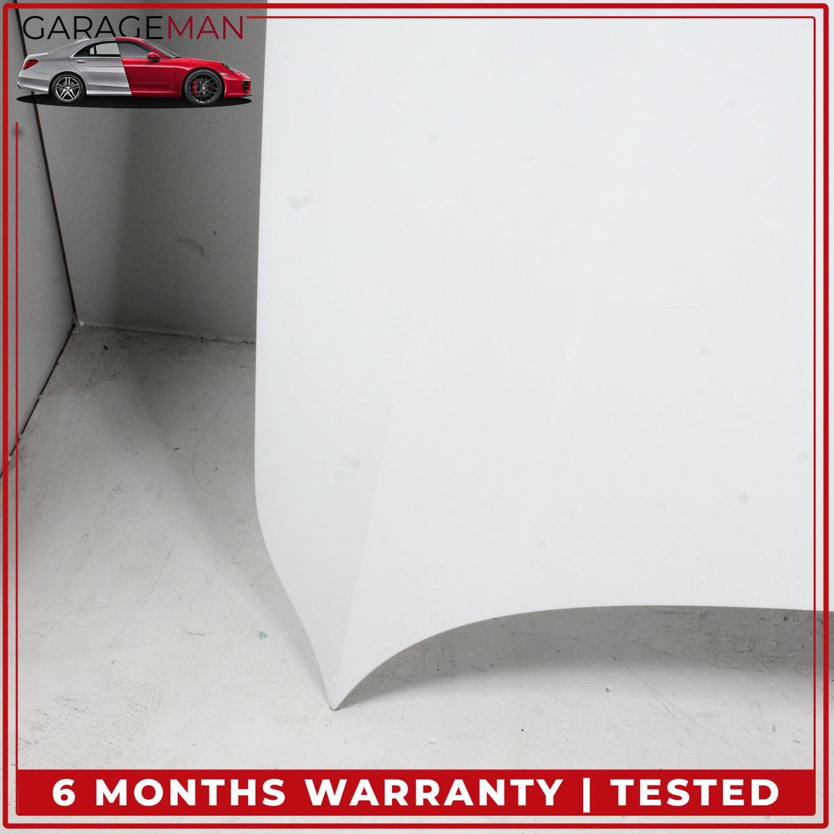 2015-2018 Audi A8 D4 Front Hood Bonnet Panel White 4H0823029H OEM