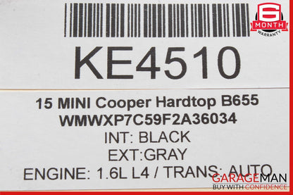 14-22 Mini Cooper Hardtop Wiper Motor w/ Linkage Arms 730104106 OEM