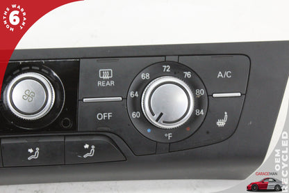 12-18 Audi A6 C7 Sedan AC Temperature Climate Control Panel 4G0820043AQ Genuine