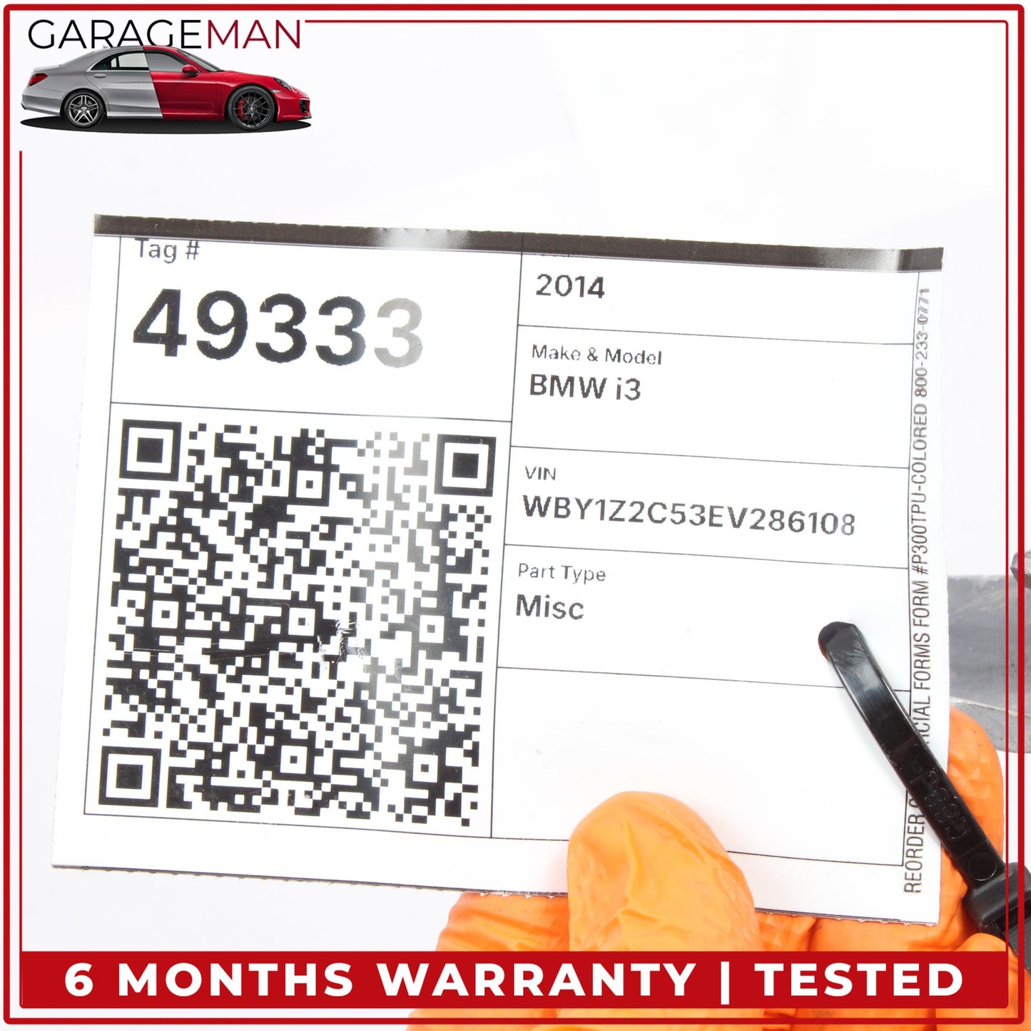 2014-2021 BMW i3 I01 Front Center Console Armrest Arm Rest Brown 9283177 OEM