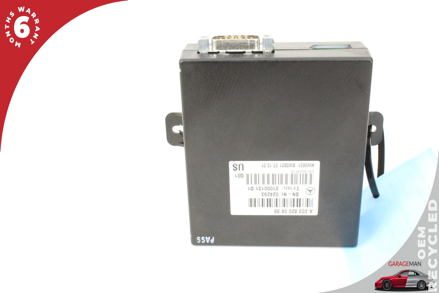 03-06 Mercedes-Benz S500 W220 Voice Comm Control Module 2038200885 Genuine