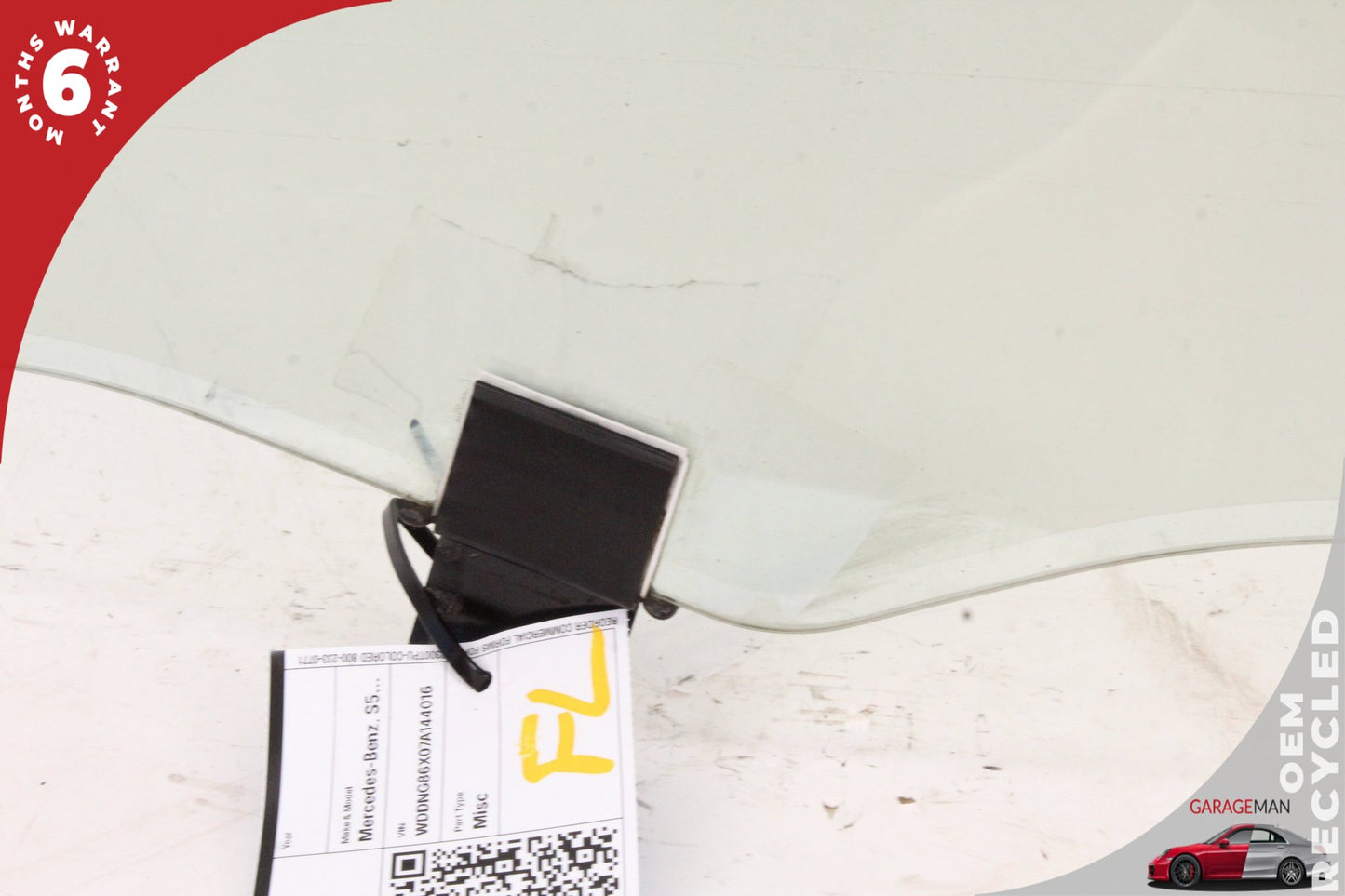 2007-2013 Mercedes W221 S550 S400 Front Left Driver Side Door Window Glass OEM