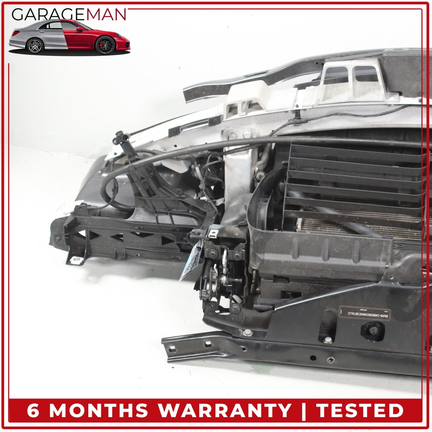 2012-2018 BMW 650i F06 Front Radiator Support Reinforcement Bar Assembly 7267356 OEM