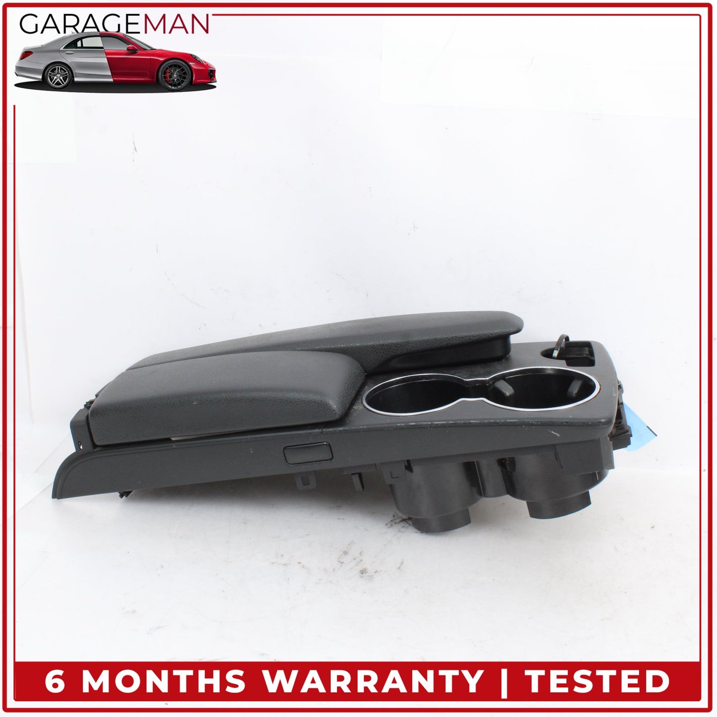 2008-2014 Mercedes W204 C250 Front Center Console Armrest Dual Cup Holder OEM