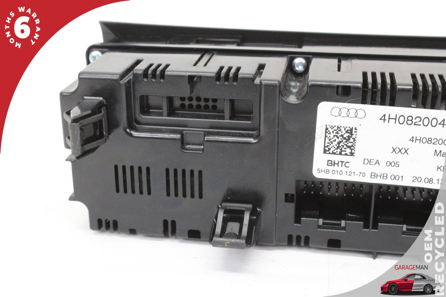 2011-2018 Audi A8 S8 Front AC Temperature Climate Control Panel 4H0820043H OEM