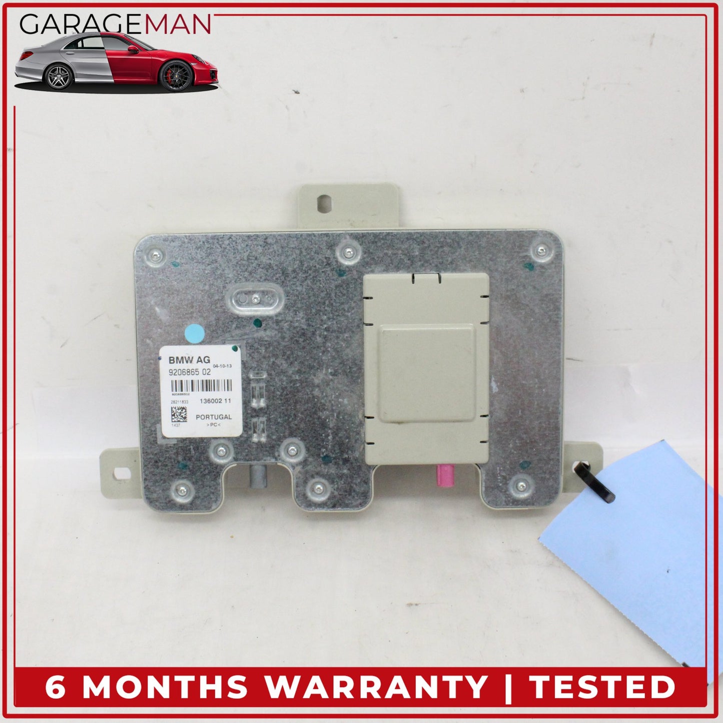 2012-2019 BMW 650i 640i M6 Rear Left Side Antenna Control Module 9206865 OEM