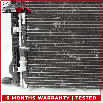 2009-2016 Audi A4 Radiator w/ Radiator Cooling Fan Assembly 8K0121003AD