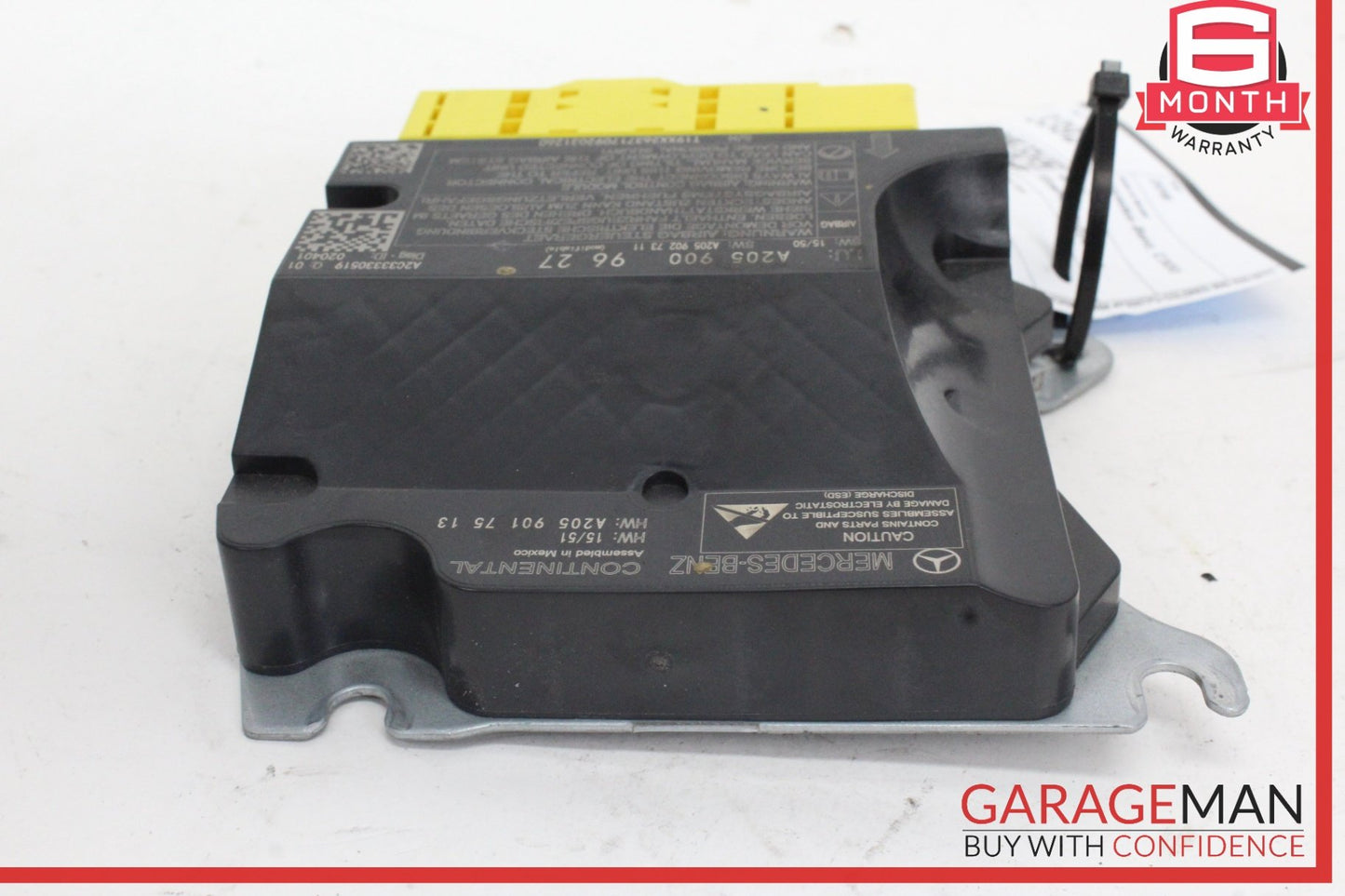 2015-2018 Mercedes-Benz C300 W205 Sedan Airbag Sensor 2059009627 Genuine