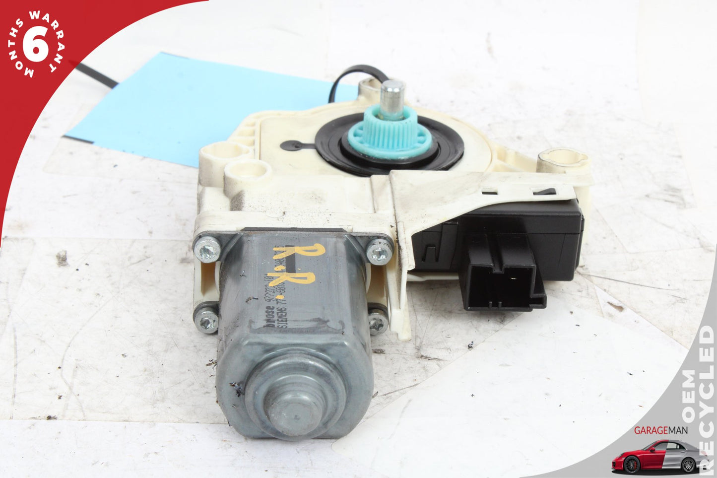 2007-2015 Audi Q7 Rear Right Side Window Regulator Motor 4L0959802B OEM