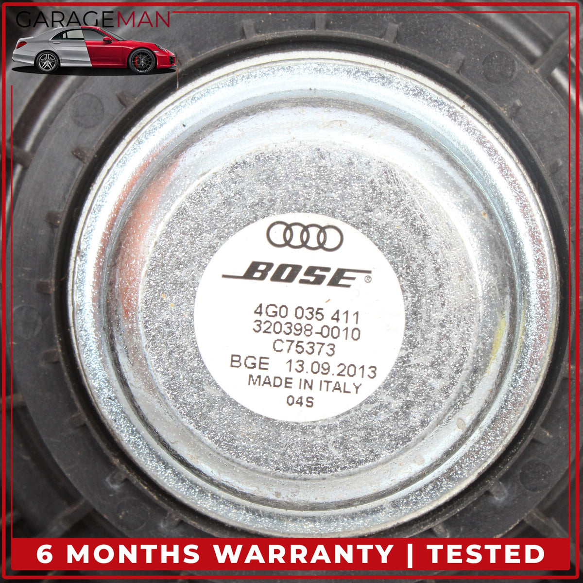 2012-2018 Audi A6 A7 Rear Left and Right Side Door Audio Speaker 4G0035411 OEM