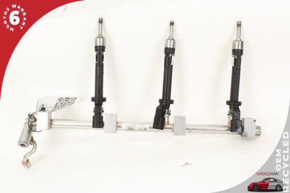 2008-2010 Porsche Cayenne 957 Upper Fuel Rail w/ Injectors 03H133316A OEM