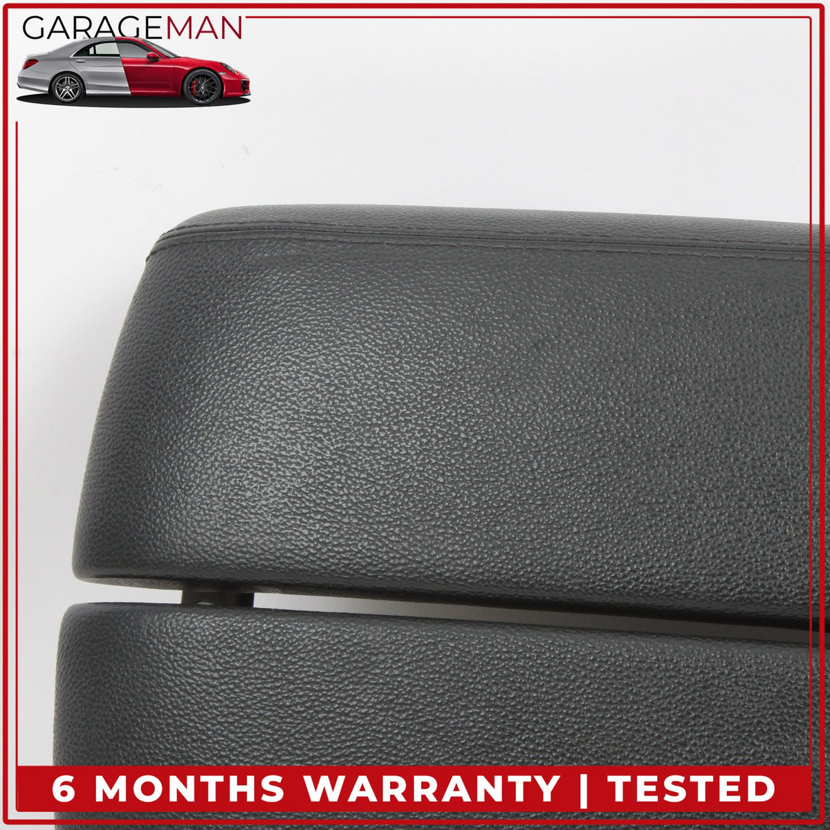 2011-2018 Audi A8 S8 Front Center Console Armrest Lid Cover Black 4H0863075 OEM