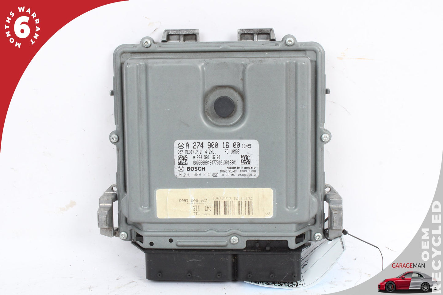 2015-2019 Mercedes W205 C350e C300 E300 M274 ECU Engine Control Module Unit OEM