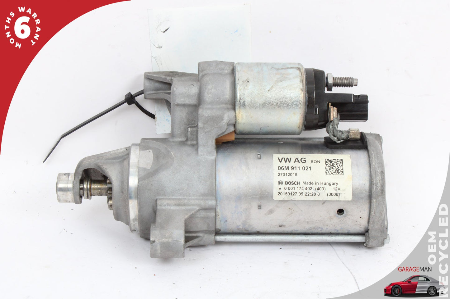 2012-2024 Audi A6 C7- Engine Motor Starter 06M911021