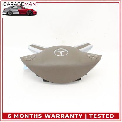 2009-2013 Mercedes W164 ML350 GL450 R350 Steering Wheel Airbag Air Bag Brown OEM
