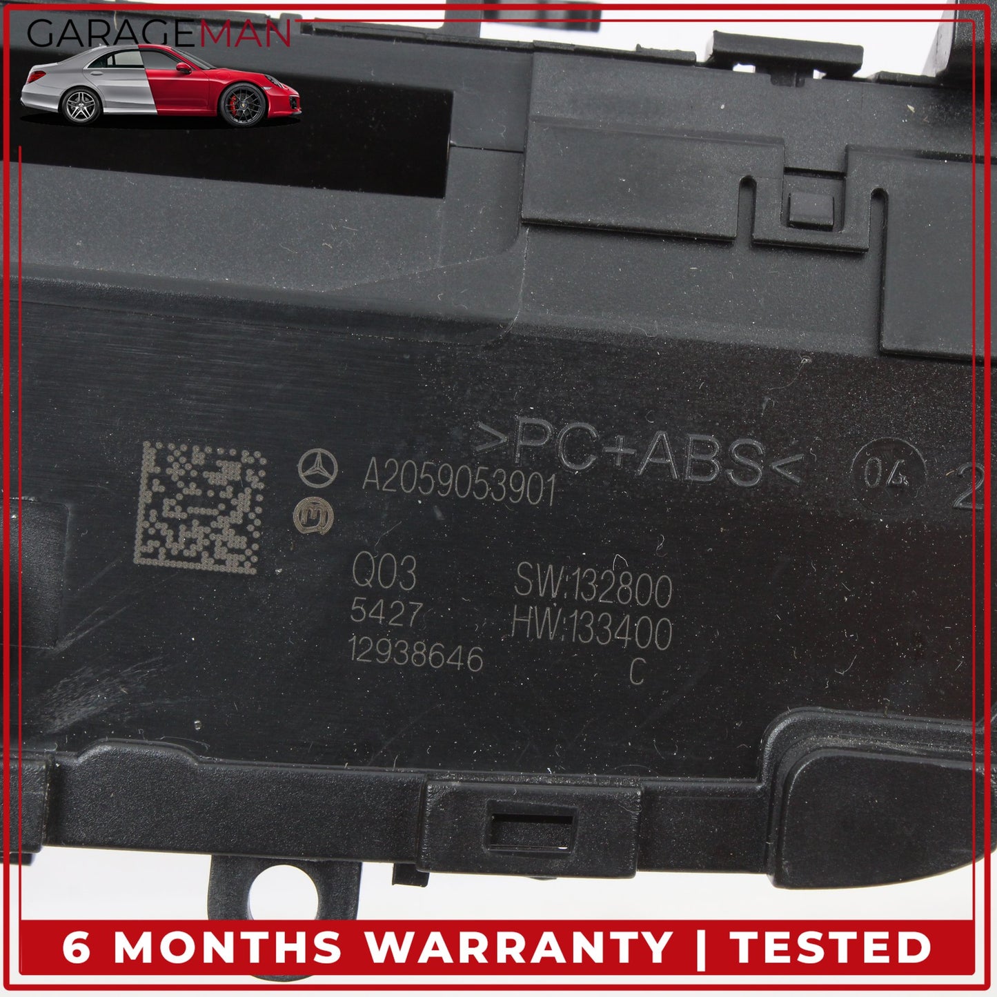 2015-2018 Mercedes W205 C300 Hazard Light Control Switch Panel 2059053901 OEM