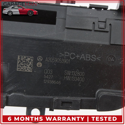 2015-2018 Mercedes W205 C300 Hazard Light Control Switch Panel 2059053901 OEM