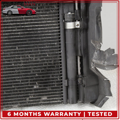 2009-2016 Audi A4 Radiator w/ Radiator Cooling Fan Assembly 8K0121003AD