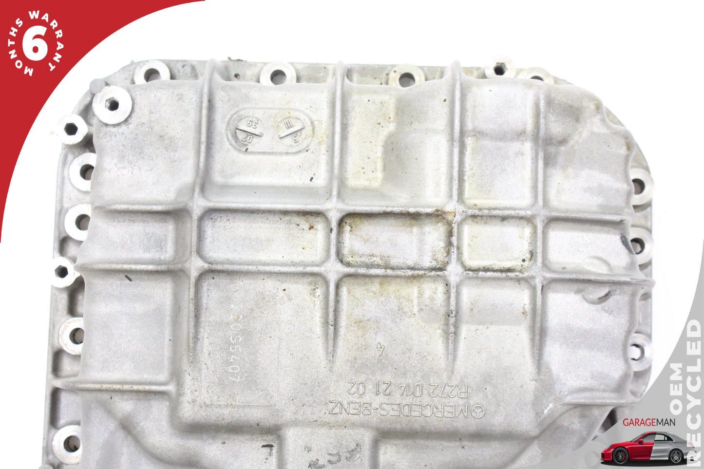 2005-2011 Mercedes W211 E350 Engine Upper Oil Sump Baffle Pan 2720142102 OEM