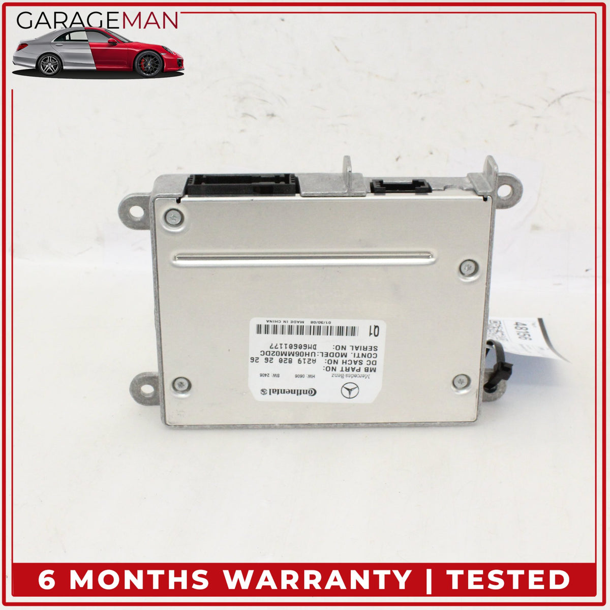 2006-2012 Mercedes W211 E350 Communication Control Module Unit 2198202626 OEM