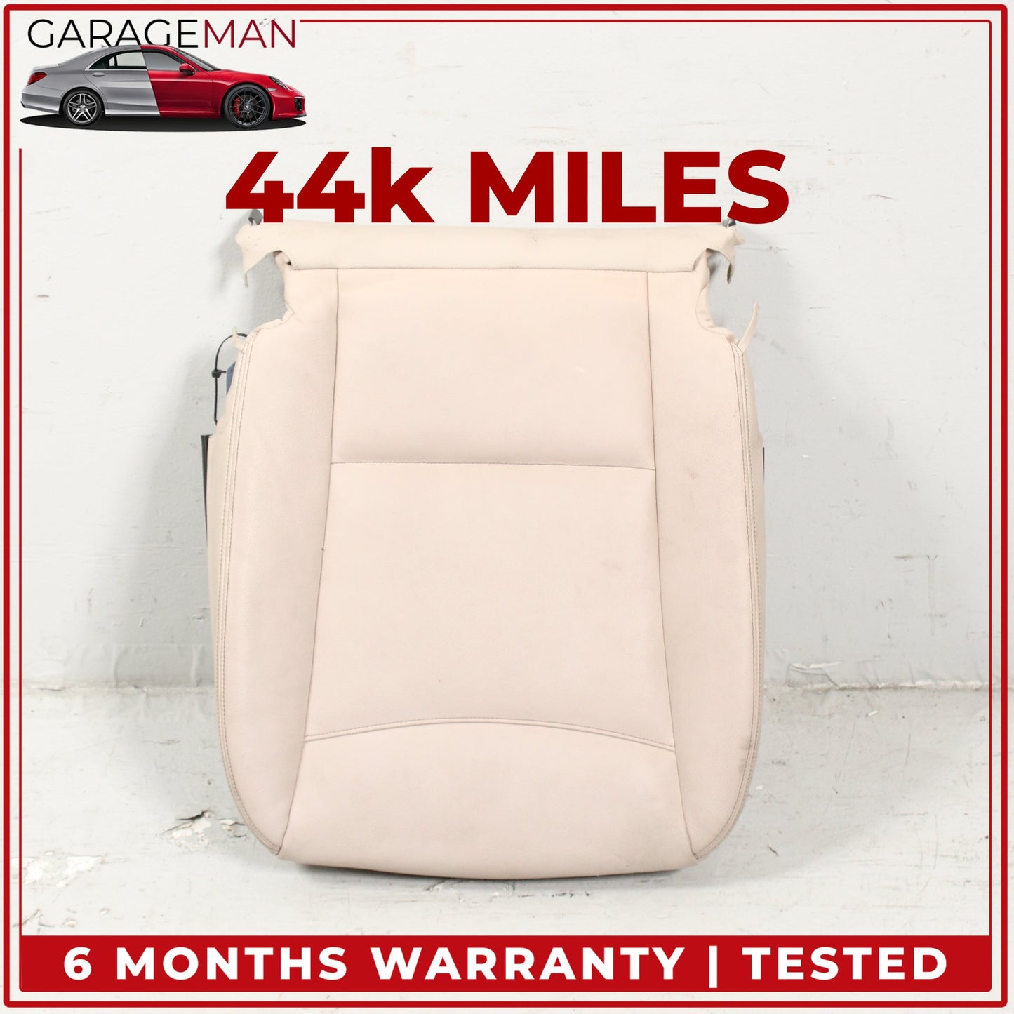 2011-2018 BMW X3 X4 SUV Front Right Side Lower Bottom Seat Cushion Beige OEM