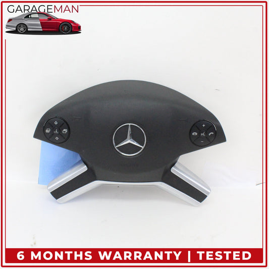 2009-2013 Mercedes W164 ML350 Front Left Side Steering Wheel Airbag Black OEM