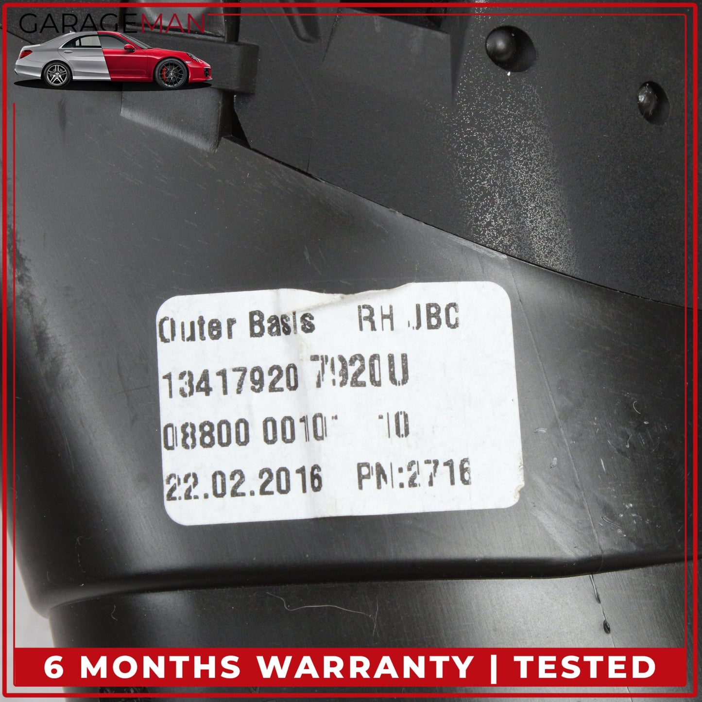 2016-2019 Buick Cascada Front Right Dash AC A/C Air Vent 13417920 OEM