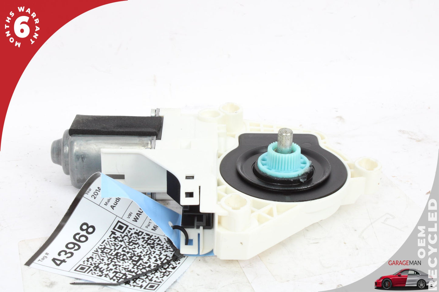 2012-2018 Audi A6 A7 Rear Right Side Window Regulator Motor 8K0959812A OEM