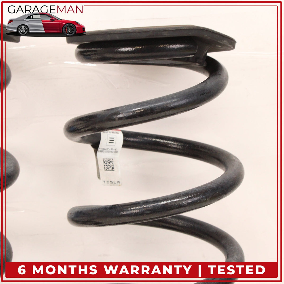 2017-2023 Tesla Model 3 Rear Left and Right Side Coil Spring Set 104447291E OEM
