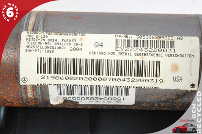 2006-2011 Mercedes W219 CLS550 Front Right Side Dash Airbag 2198600202 OEM