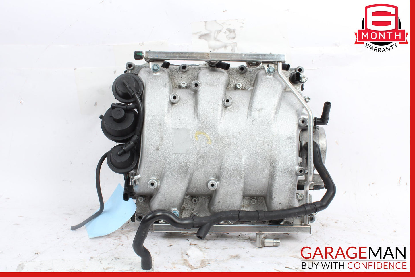 2005-2013 Mercedes W164 ML350 Intake Manifold w/ Fuel Rail & Throttle Body OEM