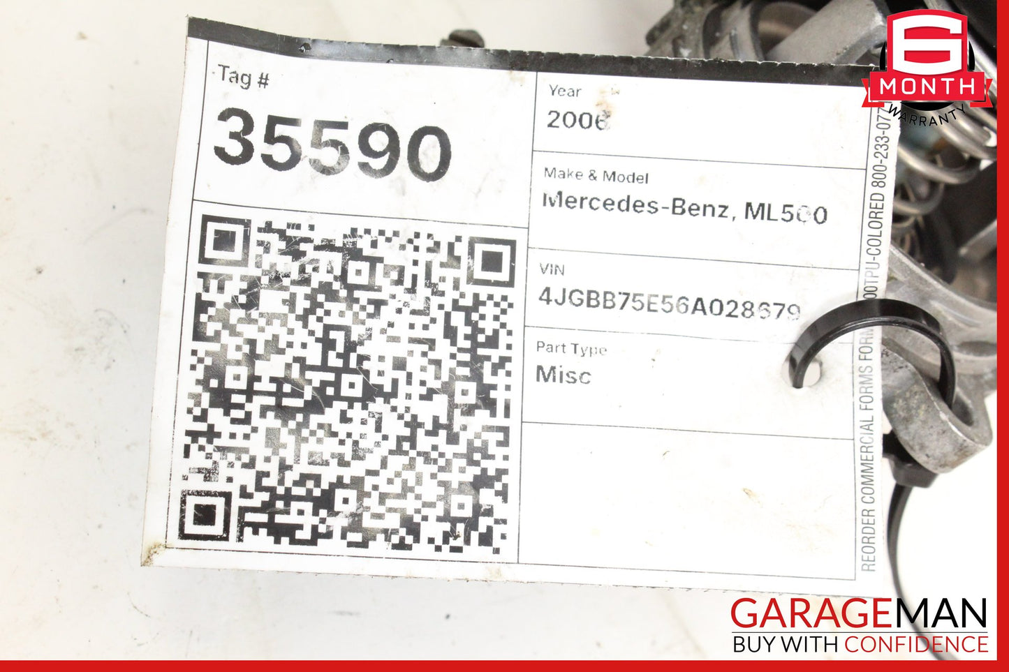 1998-2006 Mercedes W164 ML500 ML430 SUV Water Thermostat Housing 1122030275 OEM