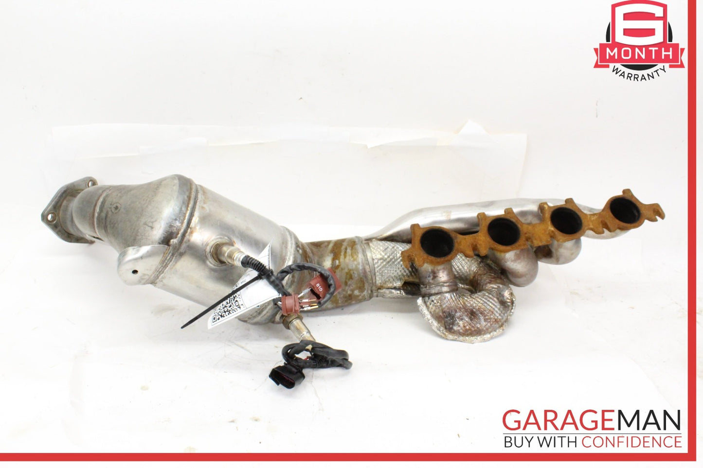 2013-2015 Audi RS5 Right Passenger Side Exhaust Manifold Catalytic Converter OEM