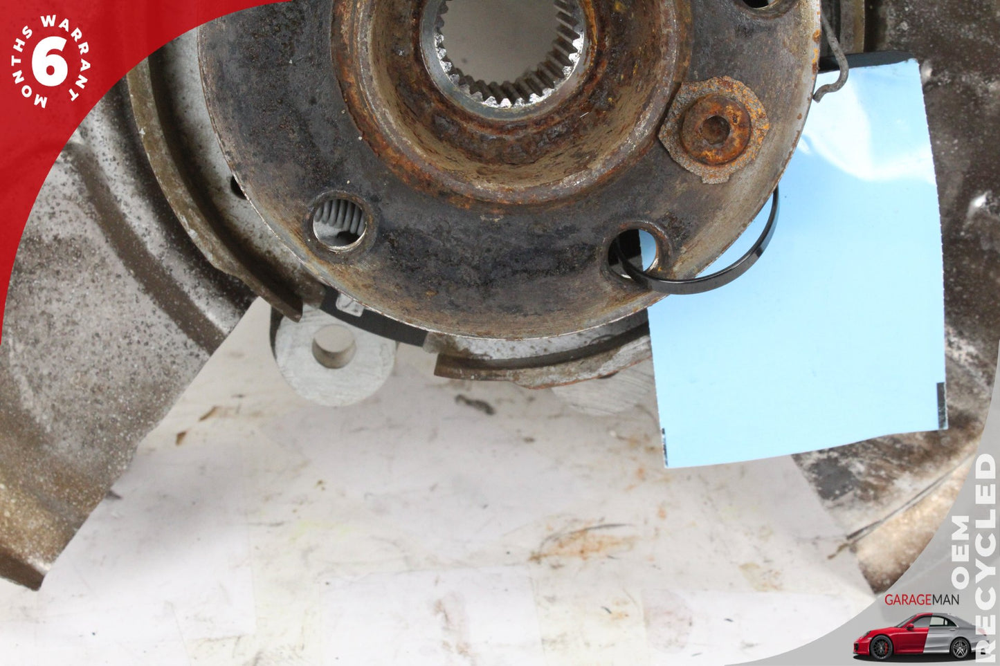 2009-2015 BMW 750i xDrive 750Li Rear Left Spindle Knuckle Wheel Hub 6797447 OEM