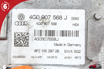 2012-2018 Audi A7 Rear Right Lane Change Assist Blind Spot Sensor 4G0907568J OEM