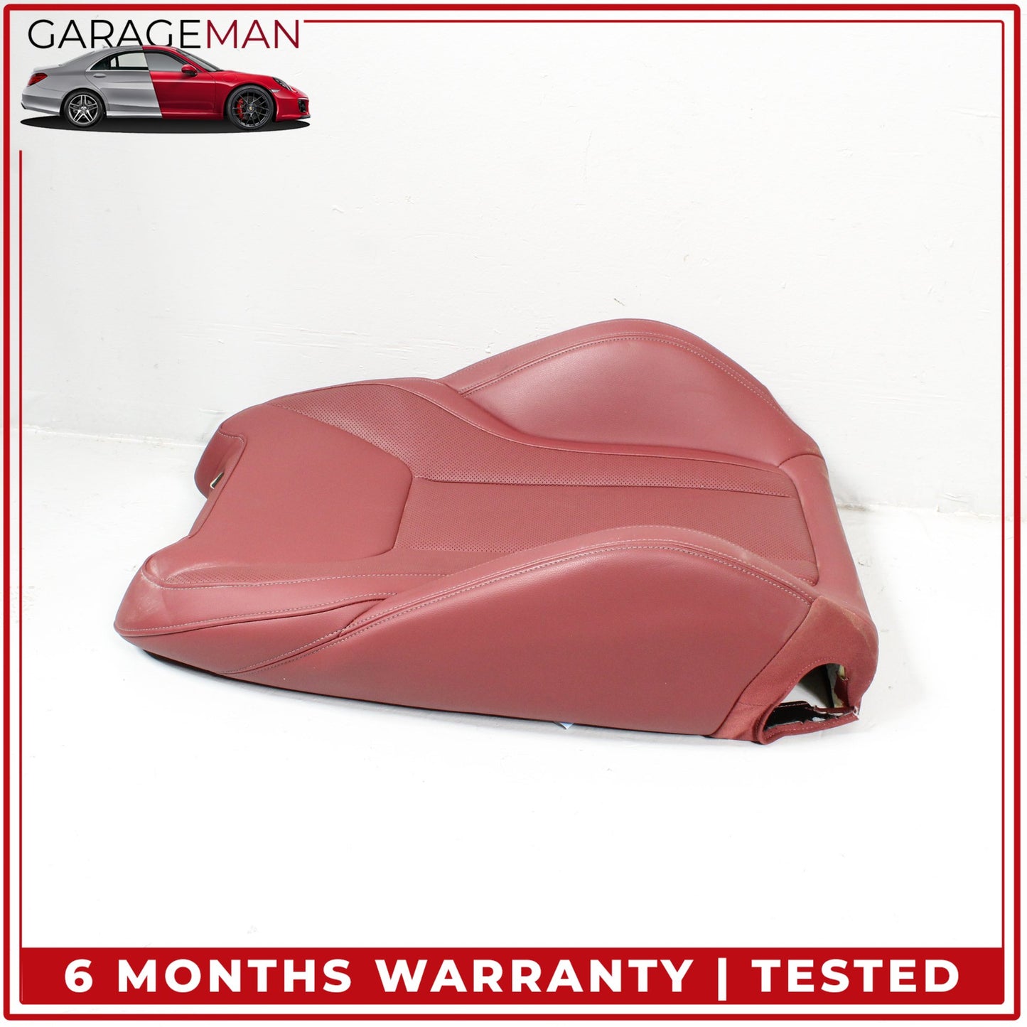 2019-2025 BMW 330i Front Right Passenger Side Top Upper Seat Cushion Red OEM