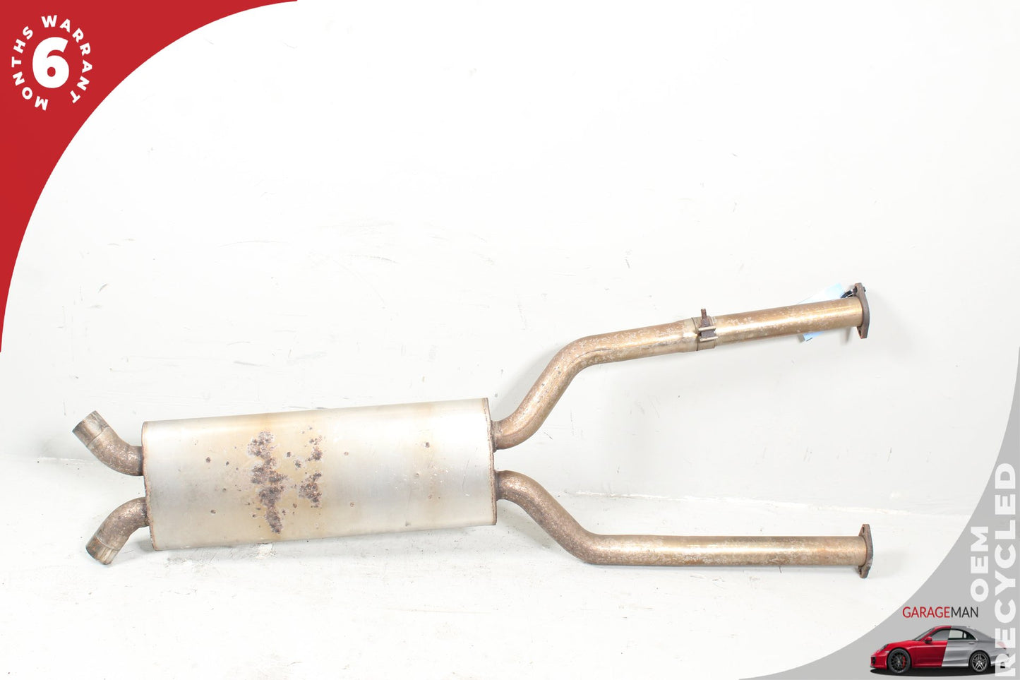 2003-2006 Jaguar XK8 X100 Front Exhaust Silencer Muffler Pipe 3W835212AB OEM