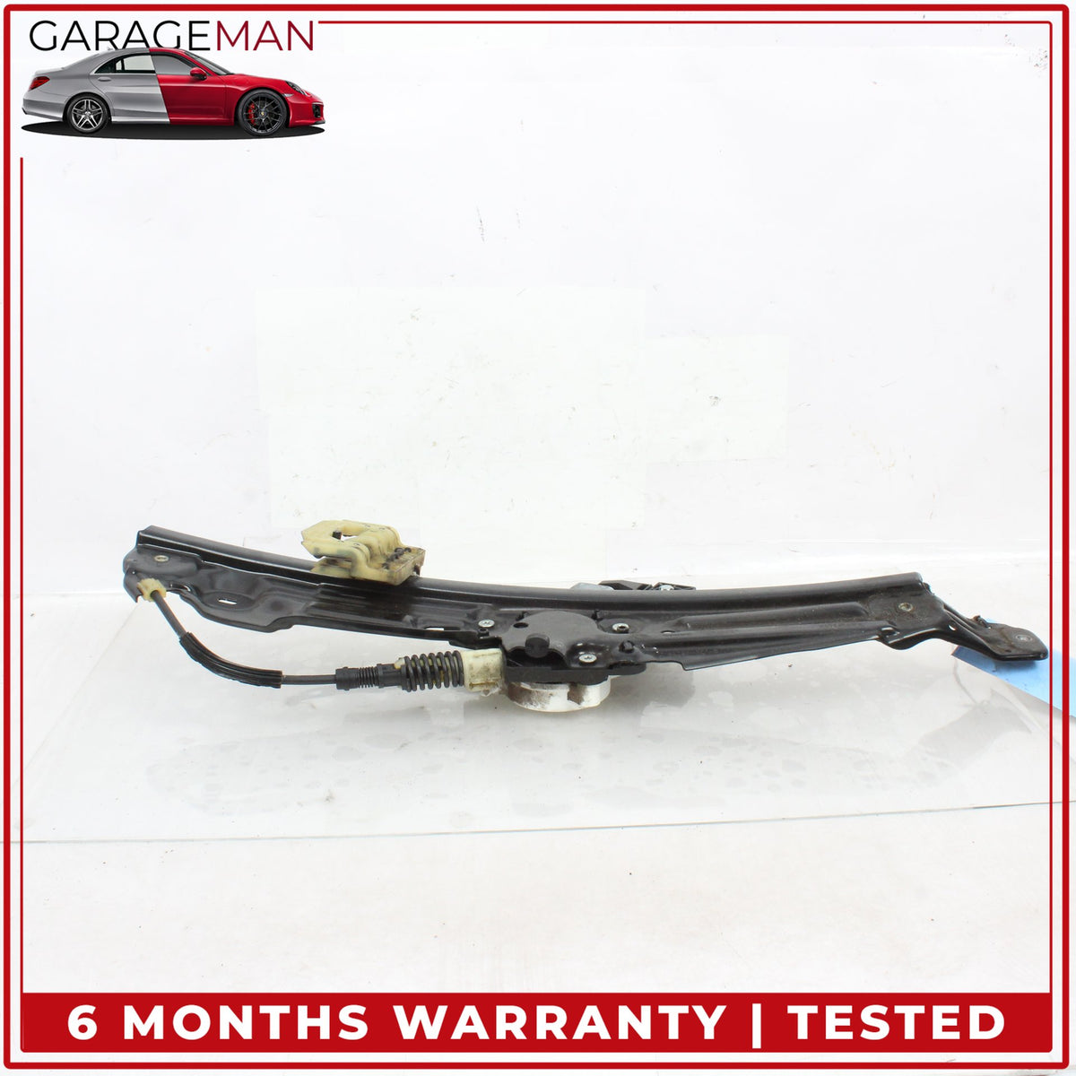 2009-2015 BMW 740i F01 Rear Right Side Window Regulator w/ Motor 7046032 OEM