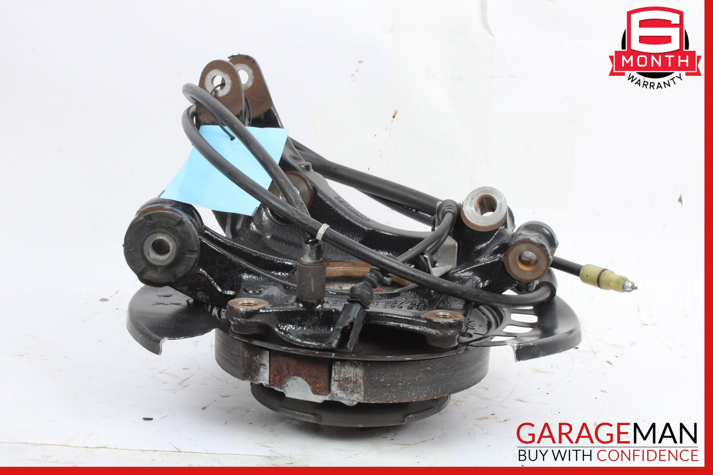 2007-2015 Audi Q7 4L 3.6 Rear Left Spindle Knuckle Wheel Hub 7L8505435 OEM