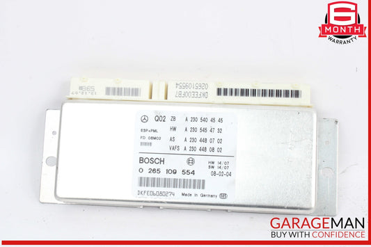 2007-2012 Mercedes SL550 R230 ESP Electronic Stability Control Module 2305404545