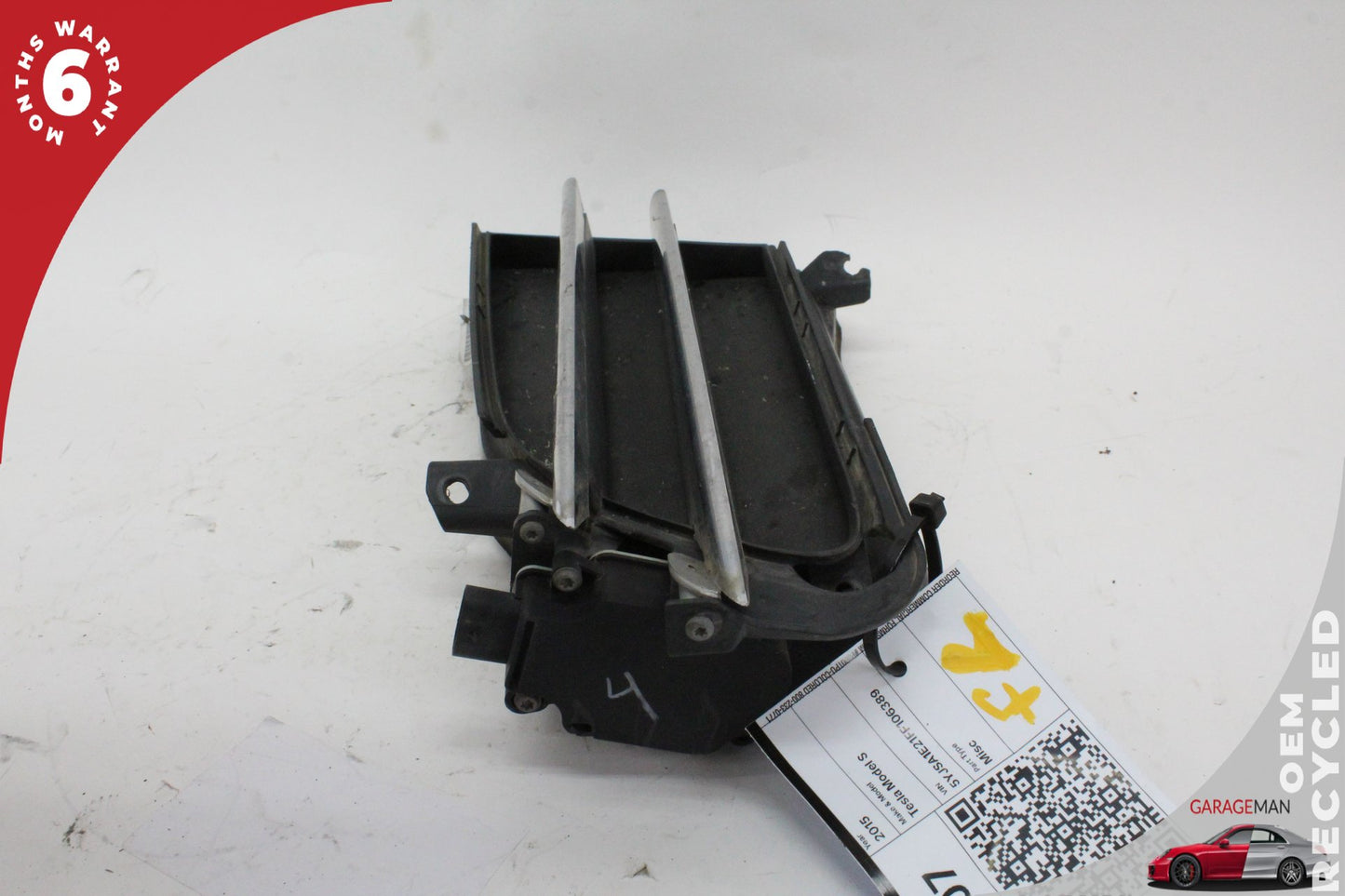 2012-2015 Tesla Model S 85D Left Driver Side Active Louvre Grille 100726800F
