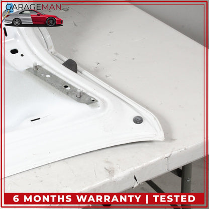 2020-2024 Audi A4 B9 Rear Trunk Deck Lid Shell White 8W5827025K OEM