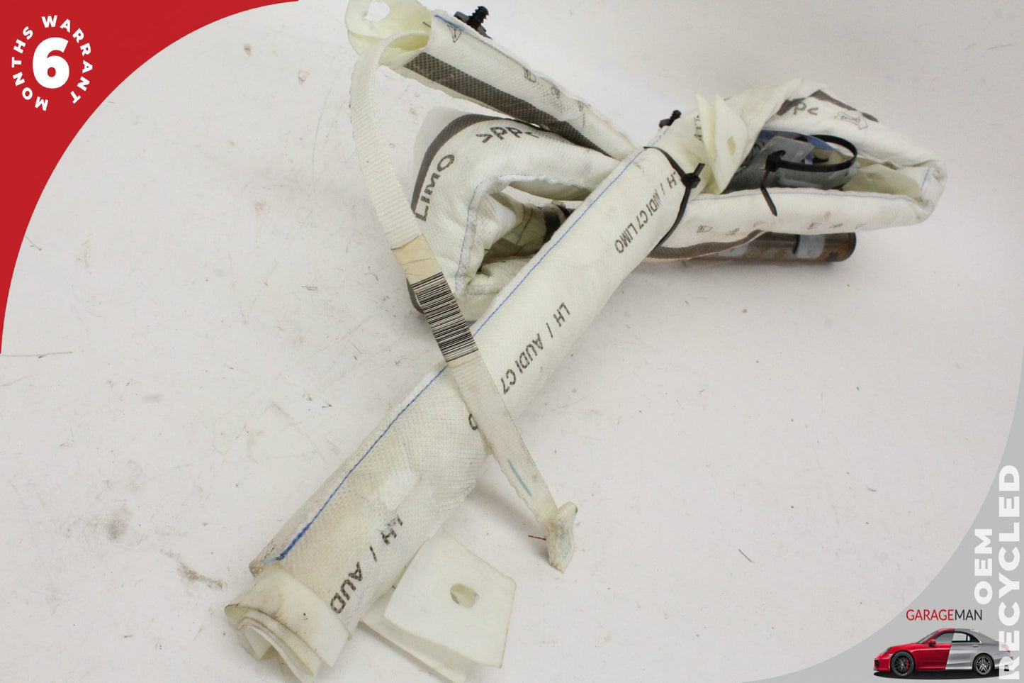2012-2018 Audi A6 Left Driver Side Upper Roof Curtain Air Bag 4G5880741C OEM
