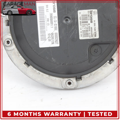 2008-2018 Mercedes W212 E350 GLK350 Engine Radiator Cooling Fan Motor OEM