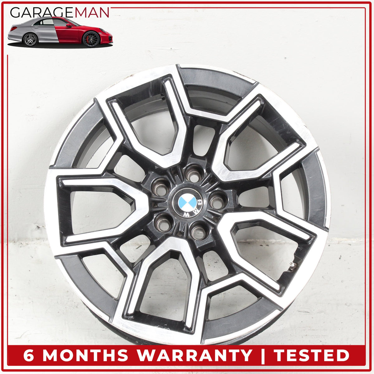 2023-2025 BMW X1 X2 Front or Rear Wheel Rim Style 867 8JX19H2 ET46 6898041 OEM