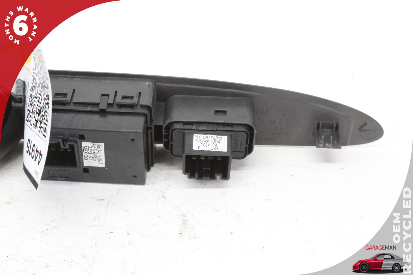 2002-2005 Ford Thunderbird Front Left Master Window Control Switch Panel OEM