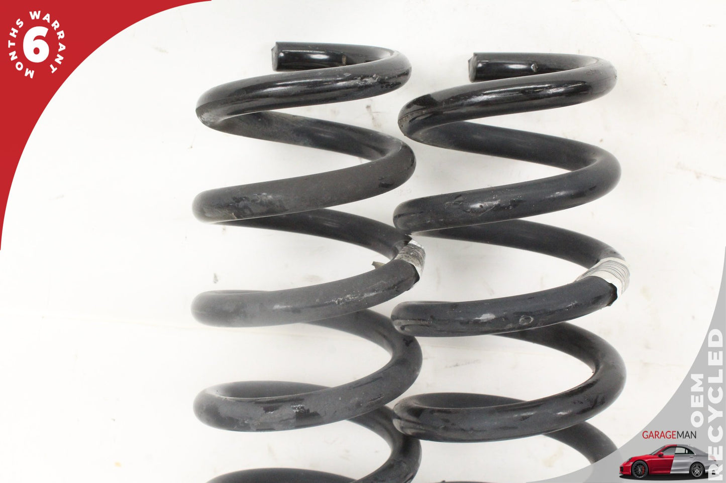 2012-2018 BMW 320i F30 Rear Left and Rear Right Side Coil Spring Set 6860620 OEM