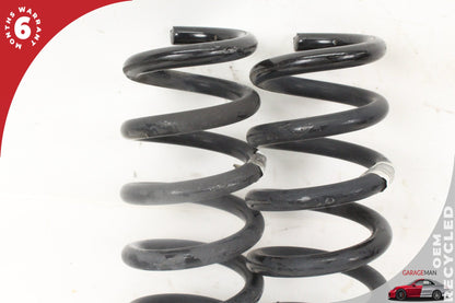 2012-2018 BMW 320i F30 Rear Left and Rear Right Side Coil Spring Set 6860620 OEM
