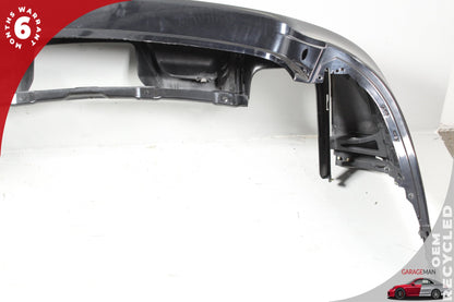 2011-2014 Porsche Cayenne 958 S Hybrid Rear Bumper Cover 95850541110 Jet Black Metallic
